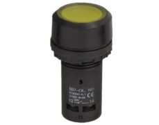 ΜΠΟΥΤΟΝ ΧΩΝΕΥΤΟ Φ22 1NO ΜΕ LED ΚΙΤΡΙΝΟ MONOBLOCK SB7-CW3561 XND 1