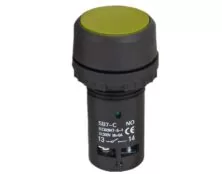 ΜΠΟΥΤΟΝ ΧΩΝΕΥΤΟ Φ22 1NO1NC ΚΙΤΡΙΝΟ MONOBLOCK CA55 XND