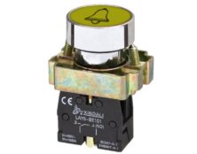 ΜΠΟΥΤΟΝ ΧΩΝΕΥΤΟ Φ22 1NO ΜΕ ΚΟΥΔΟΥΝΙ ΚΙΤΡΙΝΟ BA51-BELL XND