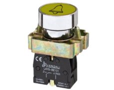 ΜΠΟΥΤΟΝ ΧΩΝΕΥΤΟ Φ22 1NO ΜΕ ΚΟΥΔΟΥΝΙ ΚΙΤΡΙΝΟ BA51-BELL XND