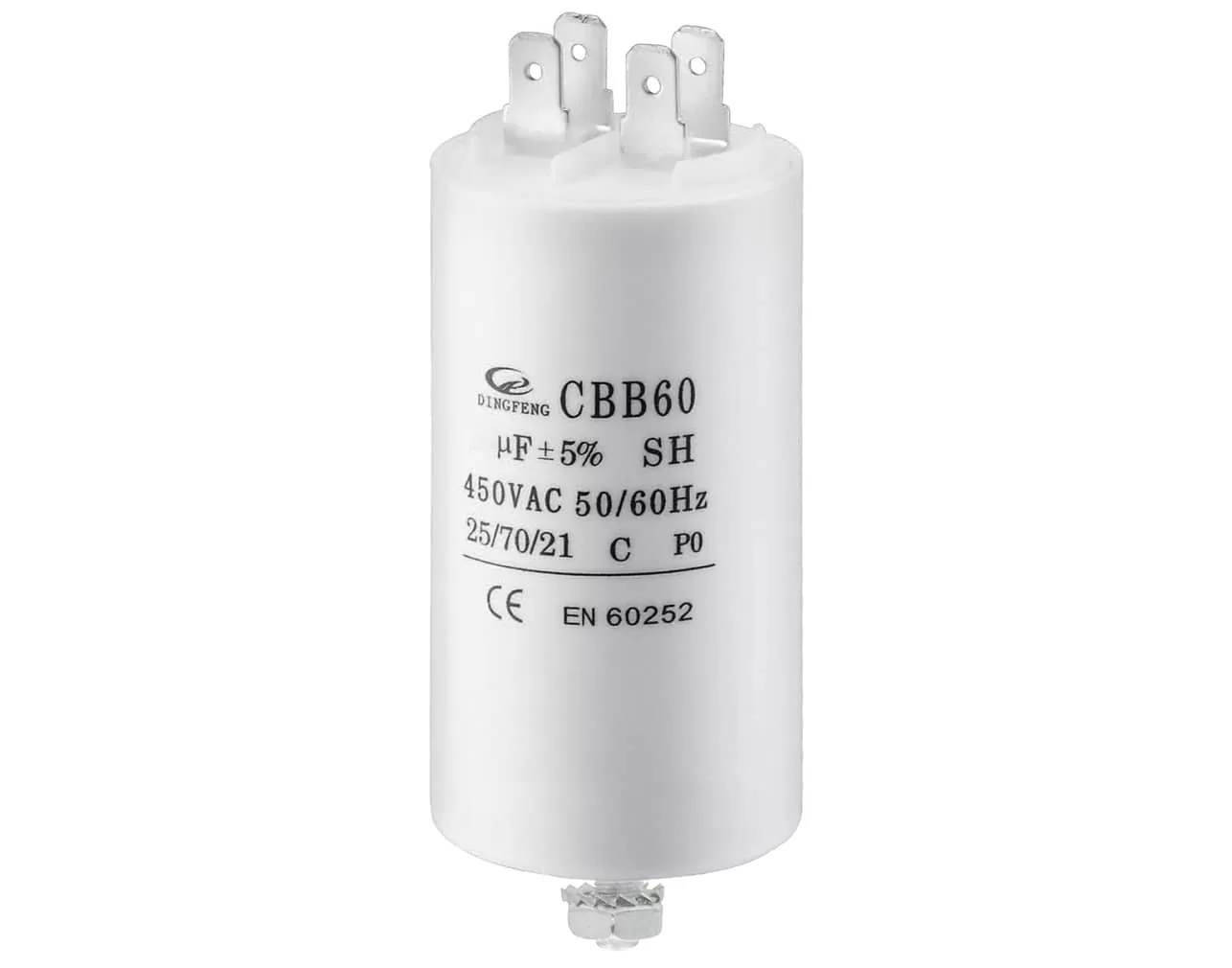 ΠΥΚΝΩΤΗΣ ΜΟΝΙΜΟΥ ΛΕΙΤΟΥΡΓΙΑΣ FASTON 20μF 450VAC CBB 3 ΠΥΚΝΩΤΗΣ ΜΟΝΙΜΟΥ ΛΕΙΤΟΥΡΓΙΑΣ FASTON 20μF 450VAC CBB