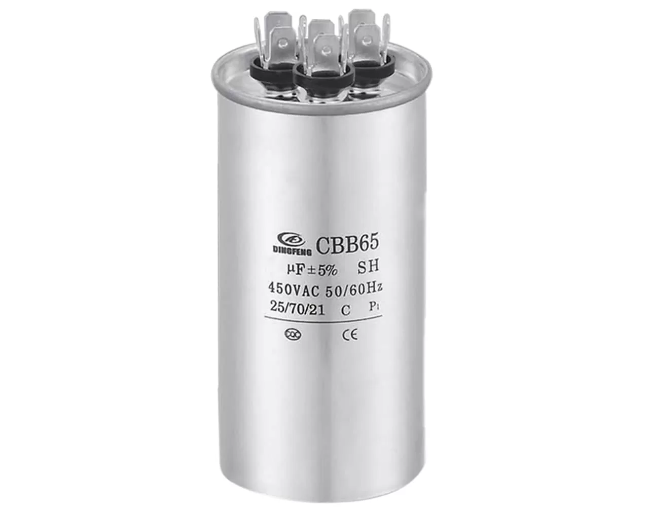 ΠΥΚΝΩΤΗΣ ΚΛΙΜΑΤΙΣΤΙΚΟΥ 40+5μF 450VAC FASTON CBB 3 ΠΥΚΝΩΤΗΣ ΚΛΙΜΑΤΙΣΤΙΚΟΥ 40+5μF 450VAC FASTON CBB