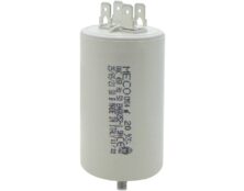 ΠΥΚΝΩΤΗΣ ΜΟΝΙΜΟΥ ΛΕΙΤΟΥΡΓΙΑΣ FASTON 20μF 450VAC MECO