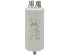 ΠΥΚΝΩΤΗΣ ΜΟΝΙΜΟΥ ΛΕΙΤΟΥΡΓΙΑΣ FASTON 4μF 450VAC MECO