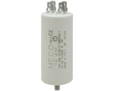 ΠΥΚΝΩΤΗΣ ΜΟΝΙΜΟΥ ΛΕΙΤΟΥΡΓΙΑΣ FASTON 14μF 450VAC MECO