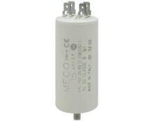 ΠΥΚΝΩΤΗΣ ΜΟΝΙΜΟΥ ΛΕΙΤΟΥΡΓΙΑΣ FASTON 15μF 450VAC MECO