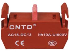 ΕΠΑΦΗ 1NC 10A ΓΙΑ ΔΙΑΚΟΠΤΕΣ & ΜΠΟΥΤΟΝ C9C01VN ROHS CNTD