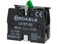 ΕΠΑΦΗ 1NO 10A ΓΙΑ ΔΙΑΚΟΠΤΕΣ & ΜΠΟΥΤΟΝ LA167-B2-BE101 KND