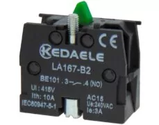 ΕΠΑΦΗ 1NO 10A ΓΙΑ ΔΙΑΚΟΠΤΕΣ & ΜΠΟΥΤΟΝ LA167-B2-BE101 KND