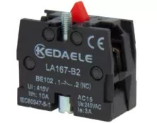 ΕΠΑΦΗ 1NC 10A ΓΙΑ ΔΙΑΚΟΠΤΕΣ & ΜΠΟΥΤΟΝ LA167-B2-BE102 KND