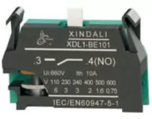 ΕΠΑΦΗ 1NO 10A ΓΙΑ ΔΙΑΚΟΠΤΕΣ & ΜΠΟΥΤΟΝ ZB16(SDL)-BE101 XND