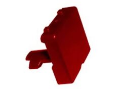 ΠΛΑΚΑ ΓΙΑ ΜΠΟΥΤΟΝ QT010 ΚΟΚΚΙΝΗ P24291R BRETER 1