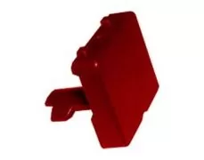 ΠΛΑΚΑ ΓΙΑ ΜΠΟΥΤΟΝ QT010 ΚΟΚΚΙΝΗ P24291R BRETER 1
