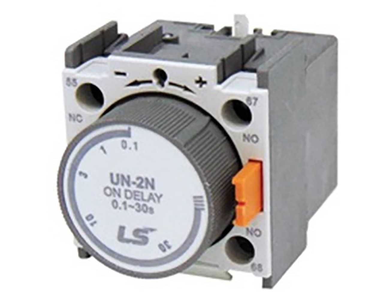 ΧΡΟΝΙΚΟ ΠΝΕΥΜΑΤΙΚΟ DELAY OFF 0.1-30SEC UN-2F ΓΙΑ RELAY ΙΣΧΥΟΣ METASOL LG