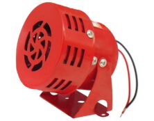ΣΕΙΡΗΝΑ ΠΕΡΙΣΤΡΟΦΙΚΗ 230VAC MINI ΜΕΤΑΛΛΙΚΗ CMS-190 CNTD