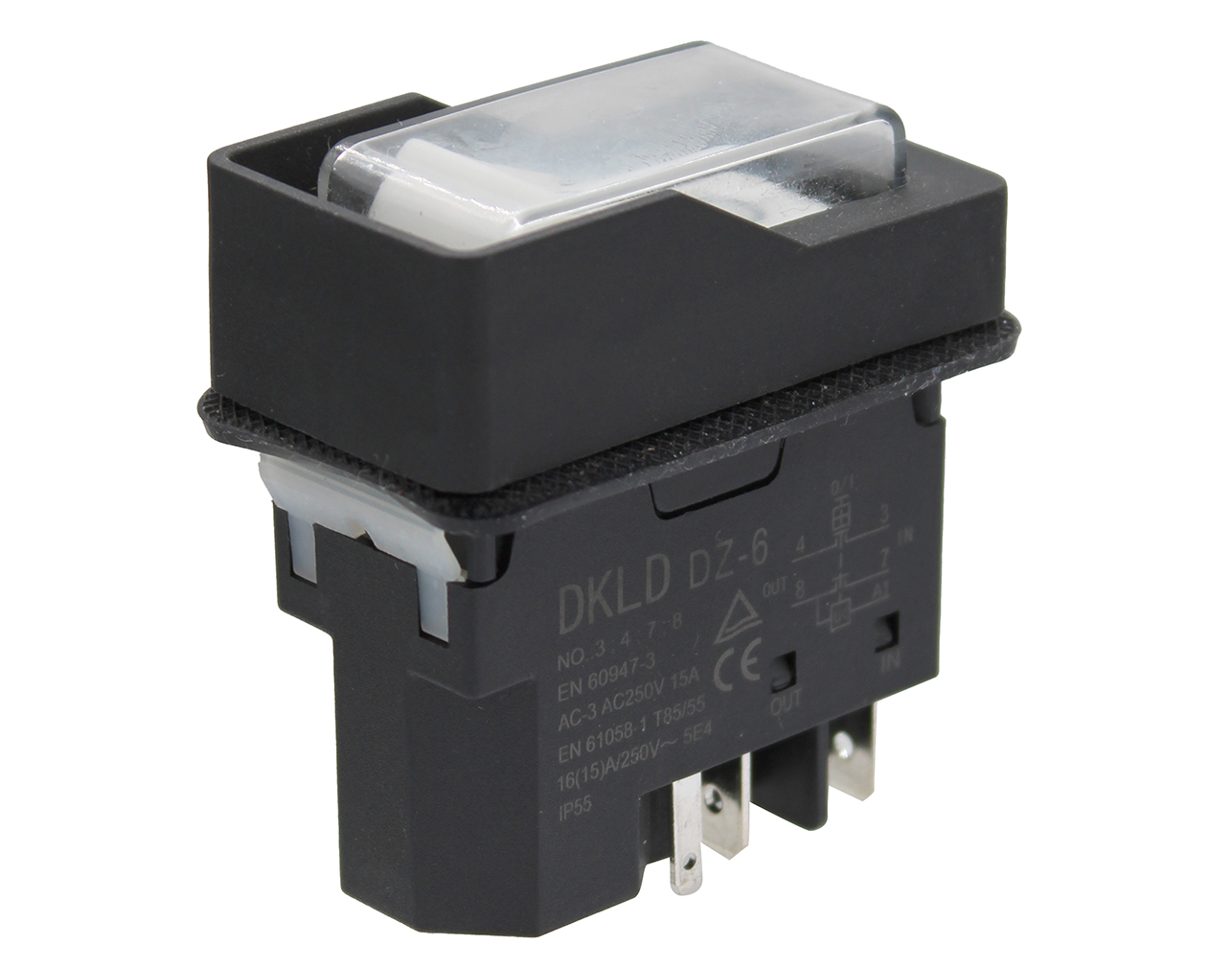 ΔΙΑΚΟΠΤΗΣ ΗΛΕΚΤΡΟΜΑΓΝΗΤΙΚΟΣ 0-1 2NO 16A ΜΕ REMOTE TRIP 5PINS DZ-6N XND 3 ΔΙΑΚΟΠΤΗΣ ΗΛΕΚΤΡΟΜΑΓΝΗΤΙΚΟΣ 0-1 2NO 16A ΜΕ REMOTE TRIP 5PINS DZ-6N XND