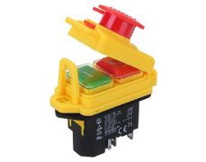 ΔΙΑΚΟΠΤΗΣ ΗΛΕΚΤΡΟΜΑΓΝΗΤΙΚΟΣ 0-1 16A +STOP+CAP ΜΕ REMOTE TRIP 5PINS SDZ-6E XND