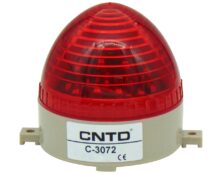 ΦΑΡΟΣ LED STROBE 12VDC 85X75mm ΚΟΚΚΙΝΟΣ C-3072 CNTD
