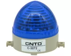 ΦΑΡΟΣ LED STROBE 12VDC 85X75mm ΜΠΛΕ C-3072 CNTD 1