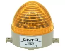 ΦΑΡΟΣ LED STROBE 12VDC 85X75mm ΚΙΤΡΙΝΟΣ C-3072 CNTD
