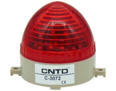 ΦΑΡΟΣ LED STROBE 24VDC 85X75mm ΚΟΚΚΙΝΟΣ C-3072 CNTD