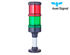 ΠΥΡΓΟΣ LED ΣΤΑΘΕΡΟΣ 24VAC/DC Φ60 ΚΟΚΚΙΝΟΣ/ΠΡΑΣΙΝΟΣ Q02 AUER