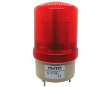 ΦΑΡΟΣ LED FLASHING ΜΕ BUZZER 24VDC 85X160mm ΚΟΚΚΙΝΟΣ C-1101J CNTD