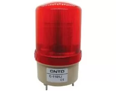 ΦΑΡΟΣ LED FLASHING ΜΕ BUZZER 24VDC 85X160mm ΚΟΚΚΙΝΟΣ C-1101J CNTD 1