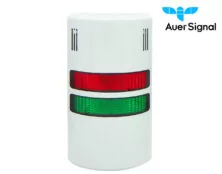 ΠΥΡΓΟΣ LED ΣΤΑΘΕΡΟΣ ΜΕ BUZZER 24VAC/DC ΚΟΚΚΙΝΟΣ/ΠΡΑΣΙΝΟΣ HD90-Q32 AUER