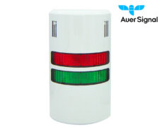 ΠΥΡΓΟΣ LED ΣΤΑΘΕΡΟΣ ΜΕ BUZZER 24VAC/DC ΚΟΚΚΙΝΟΣ/ΠΡΑΣΙΝΟΣ HD90-Q32 AUER