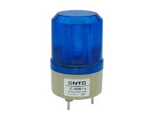 ΦΑΡΟΣ LED MULTIFUNCTION 24VDC/230VAC 80X125mm ΜΠΛΕ C-5081 CNTD