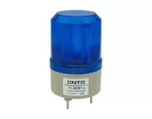 ΦΑΡΟΣ LED MULTIFUNCTION 24VDC/230VAC 80X125mm ΜΠΛΕ C-5081 CNTD