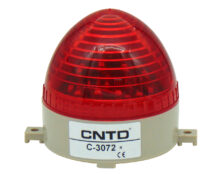 ΦΑΡΟΣ LED STROBE 12-230VAC/DC 85Χ75mm ΚΟΚΚΙΝΟΣ C-3072 CNTD