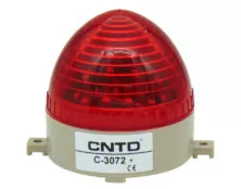 ΦΑΡΟΣ LED STROBE 12-230VAC/DC 85Χ75mm ΚΟΚΚΙΝΟΣ C-3072 CNTD