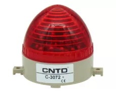 ΦΑΡΟΣ LED STROBE 12-230VAC/DC 85Χ75mm ΚΟΚΚΙΝΟΣ C-3072 CNTD