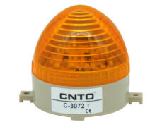 ΦΑΡΟΣ LED STROBE 12-230VAC/DC 85Χ75mm ΚΙΤΡΙΝΟΣ C-3072 CNTD 1