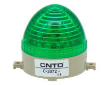 ΦΑΡΟΣ LED STROBE 12-230VAC/DC 85Χ75mm ΠΡΑΣΙΝΟΣ C-3072 CNTD