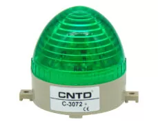 ΦΑΡΟΣ LED STROBE 12-230VAC/DC 85Χ75mm ΠΡΑΣΙΝΟΣ C-3072 CNTD 1