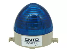 ΦΑΡΟΣ LED STROBE 12-230VAC/DC 85Χ75mm ΜΠΛΕ C-3072 CNTD