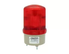 ΦΑΡΟΣ LED MULTIFUNCTION ΜΕ BUZZER 12-230VAC/DC 85X155mm ΚΟΚΚΙΝΟΣ C-1101J CNTD