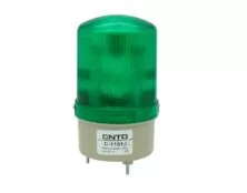 ΦΑΡΟΣ LED MULTIFUNCTION ΜΕ BUZZER 24VDC/230VAC 85X155mm ΠΡΑΣΙΝΟΣ C-1101J CNTD