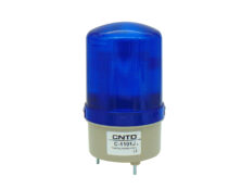 ΦΑΡΟΣ LED MULTIFUNCTION ΜΕ BUZZER 12-230VAC/DC 85X155mm ΜΠΛΕ C-1101J CNTD