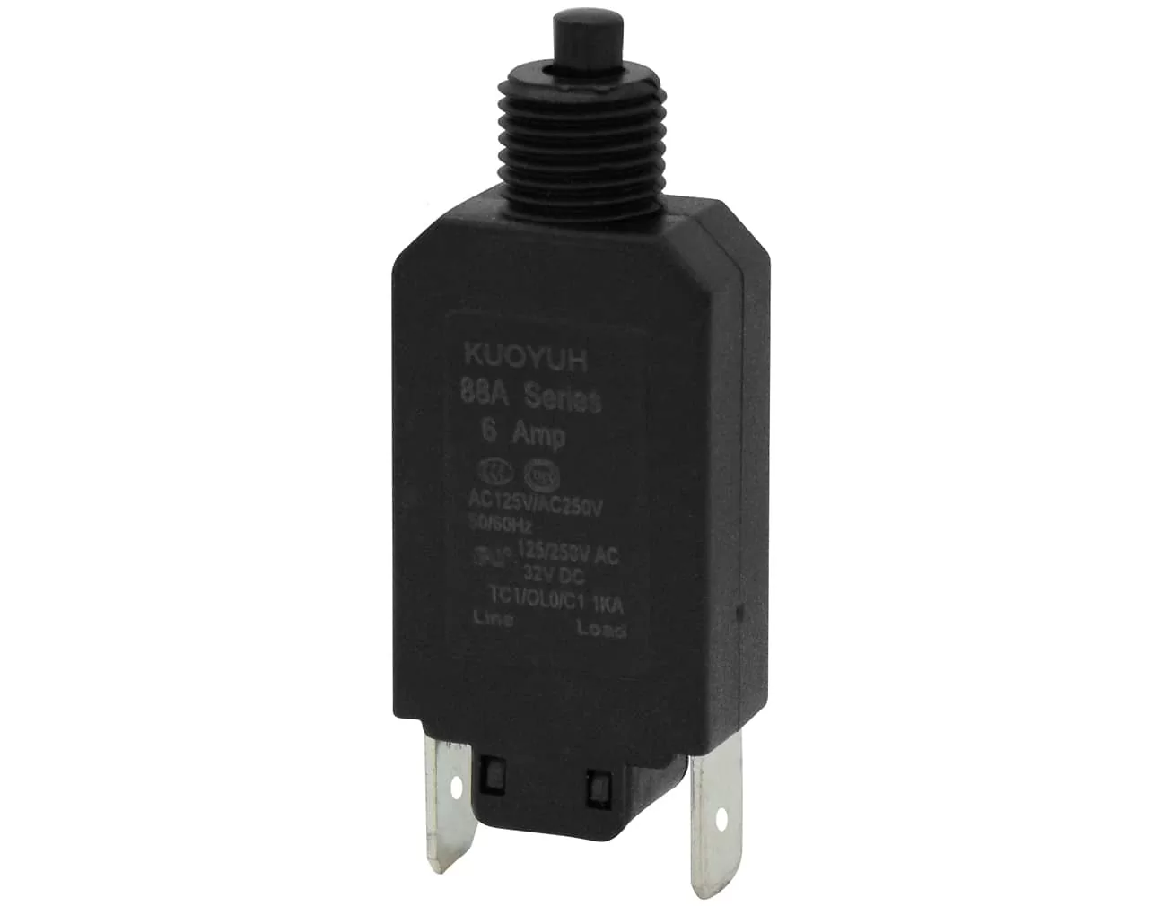 ΔΙΑΚΟΠΤΗΣ ΘΕΡΜΙΚΟΣ ΥΠΕΡΕΝΤΑΣΗΣ 6A (88A-06-BB0S) KUO 7 ΔΙΑΚΟΠΤΗΣ ΘΕΡΜΙΚΟΣ ΥΠΕΡΕΝΤΑΣΗΣ 6A (88A-06-BB0S) KUO