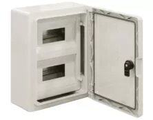 ΠΙΝΑΚΑΣ ΠΛΑΣΤΙΚΟΣ ΜΕ ΜΕΤΩΠΗ 2 ΣΕΙΡΩΝ 250X330X130 IP65 CP5102 CET