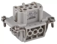 ΦΙΣ ΓΙΑ CONNECTOR HEAVY DUTY ΘΗΛΥΚΟ 6P+Γ HE-006-F SIB/WVL