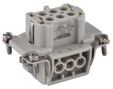 ΦΙΣ ΓΙΑ CONNECTOR HEAVY DUTY ΘΗΛΥΚΟ 6P+Γ HE-006-F SIB/WVL 1