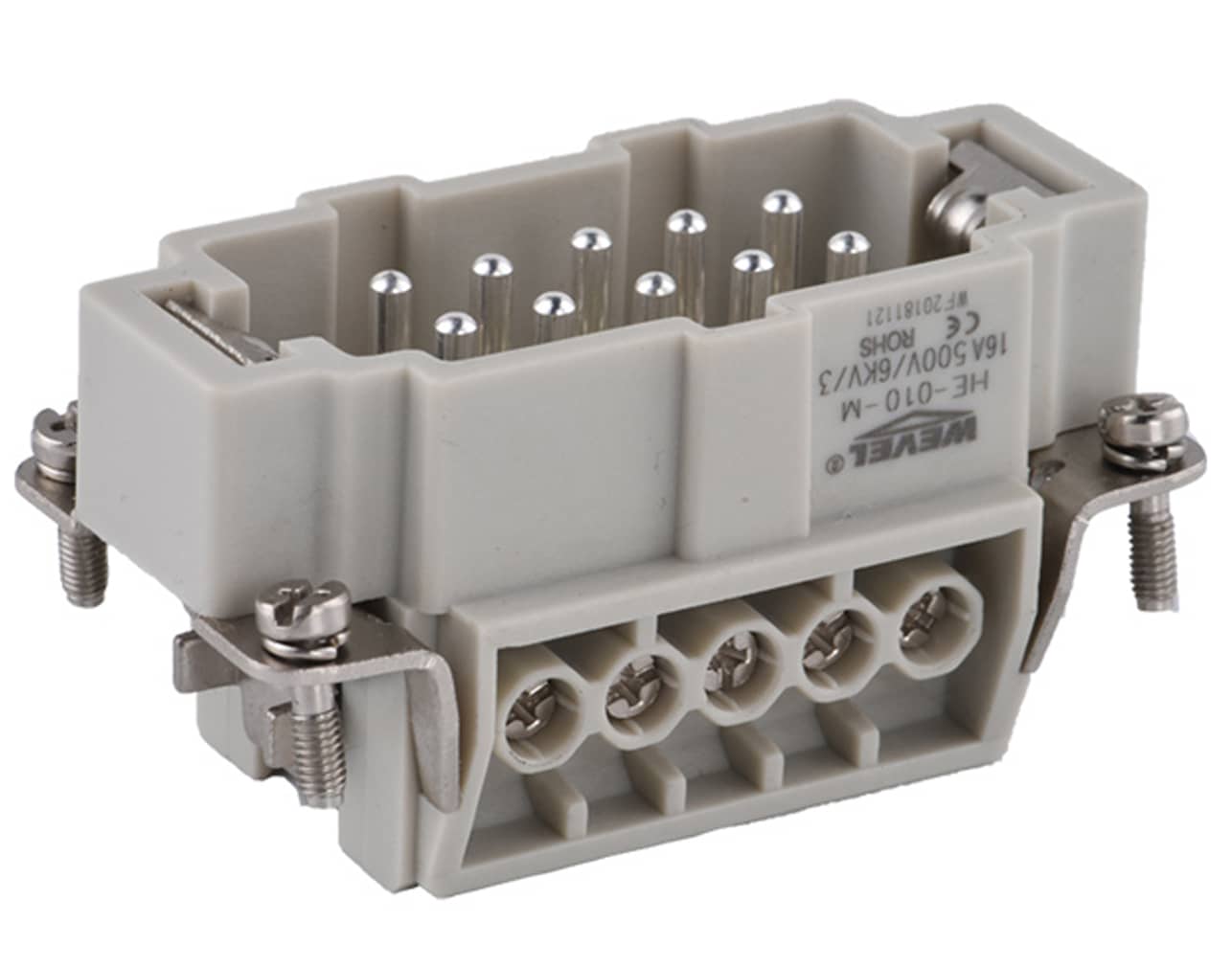 ΦΙΣ ΓΙΑ CONNECTOR HEAVY DUTY ΑΡΣΕΝΙΚΟ 10P+Γ HE-010-M SIB/WVL 3 ΦΙΣ ΓΙΑ CONNECTOR HEAVY DUTY ΑΡΣΕΝΙΚΟ 10P+Γ HE-010-M SIB/WVL