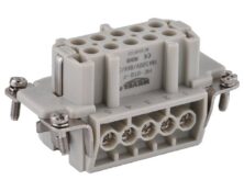 ΦΙΣ ΓΙΑ CONNECTOR HEAVY DUTY ΘΗΛΥΚΟ 10P+Γ HE-010-F SIB/WVL