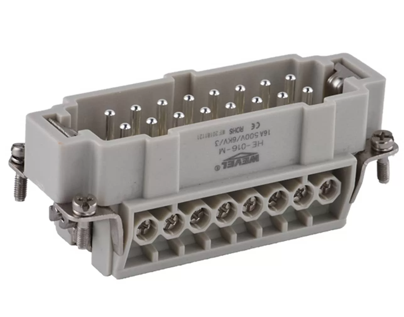 ΦΙΣ ΓΙΑ CONNECTOR HEAVY DUTY ΑΡΣΕΝΙΚΟ 16P+Γ (1-16) HE-016-M SIB/WVL 3 ΦΙΣ ΓΙΑ CONNECTOR HEAVY DUTY ΑΡΣΕΝΙΚΟ 16P+Γ (1-16) HE-016-M SIB/WVL