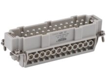 ΦΙΣ ΓΙΑ CONNECTOR HEAVY DUTY ΑΡΣΕΝΙΚΟ 24P+Γ (1-24) HE-024-M SIB/WVL